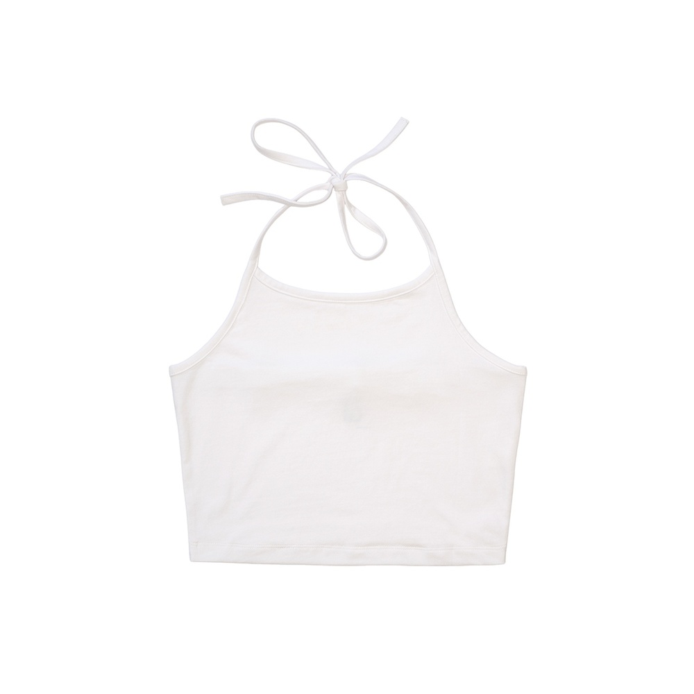 Brandit - Neckholder Sleeveless top - White